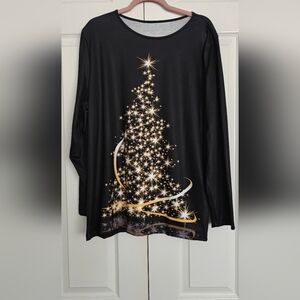 Holiday Long Sleeve T-shirt, Size 2XL